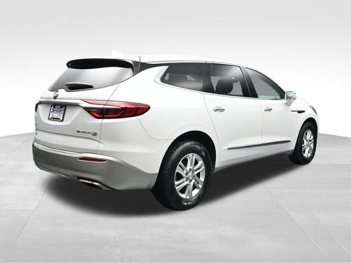 White Frost Tricoat 2018 Buick Enclave Essence