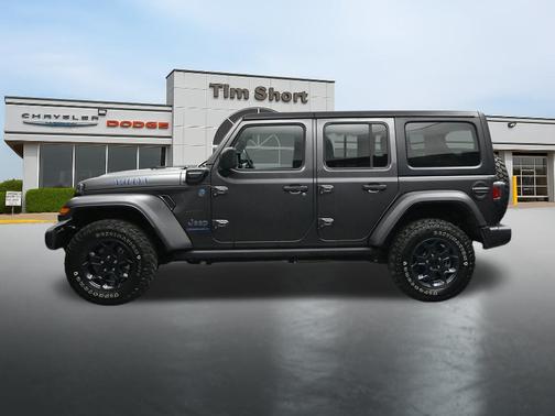 Granite Crystal Metallic Clearcoat 2023 Jeep Wrangler 4xe Willys
