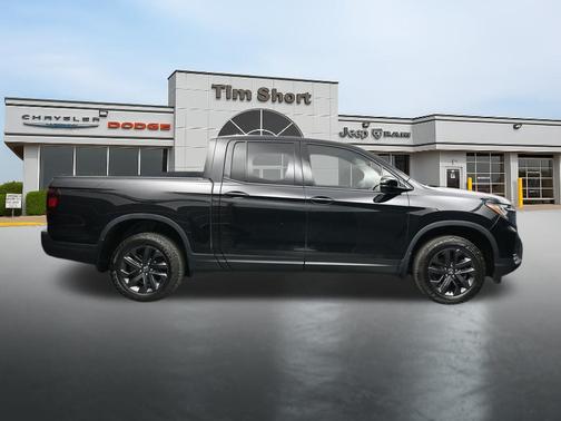 Crystal Black Pearl 2024 Honda Ridgeline Sport