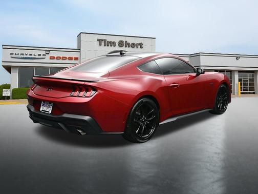 Rapid Red Metallic Tinted Clearcoat 2024 Ford Mustang GT Premium