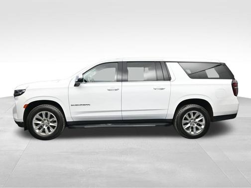 Summit White 2023 Chevrolet Suburban Premier