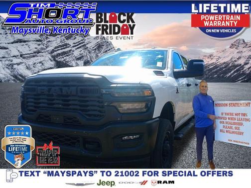 2025 RAM 2500 Tradesman Crew Cab 4x4 6'4' Box