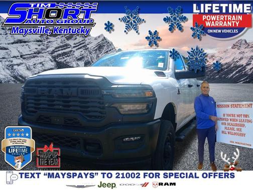 2025 RAM 2500 Tradesman Crew Cab 4x4 6'4' Box