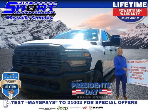 2025 RAM 2500 Tradesman Crew Cab 4x4 6'4' Box