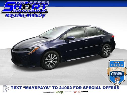 Blueprint 2020 Toyota Corolla Hybrid LE