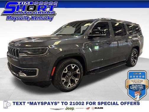 Baltic Gray Metallic Clearcoat 2024 Jeep Wagoneer L Series III 4x4