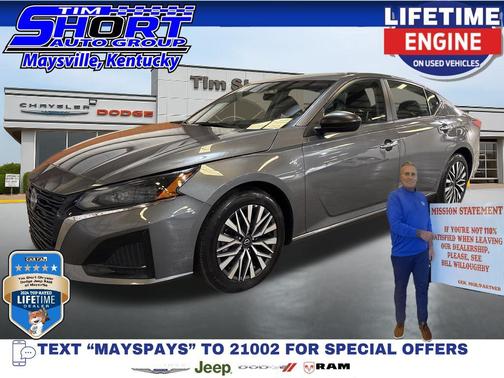 Gun Metallic 2025 Nissan Altima 2.5 SV