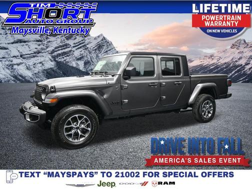 Granite Crystal Metallic Clearcoat 2026 Jeep Gladiator Sport S