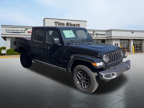 Black Clearcoat 2024 Jeep Gladiator Sport S