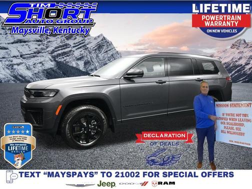 Baltic Gray Metallic Clearcoat 2026 Jeep Grand Cherokee L Altitude