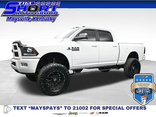 Bright White Clearcoat 2017 RAM 2500 Big Horn Crew Cab 4x4 6'4' Box