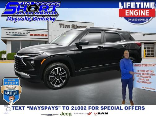 Mosaic Black Metallic 2026 Chevrolet Trailblazer LT