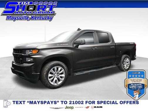Oxford Brown Metallic 2021 Chevrolet Silverado 1500 Custom