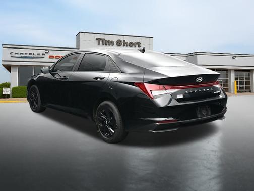 Onyx Black 2023 Hyundai ELANTRA HEV Blue