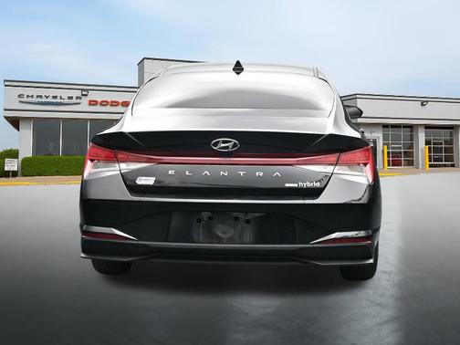 Onyx Black 2023 Hyundai ELANTRA HEV Blue