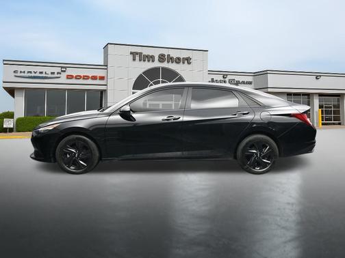 Onyx Black 2023 Hyundai ELANTRA HEV Blue