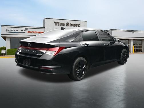 Onyx Black 2023 Hyundai ELANTRA HEV Blue
