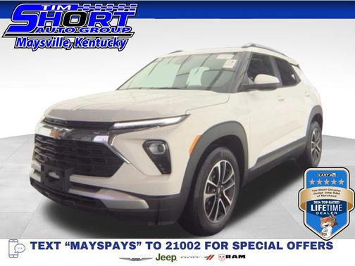 Summit White 2025 Chevrolet Trailblazer LT