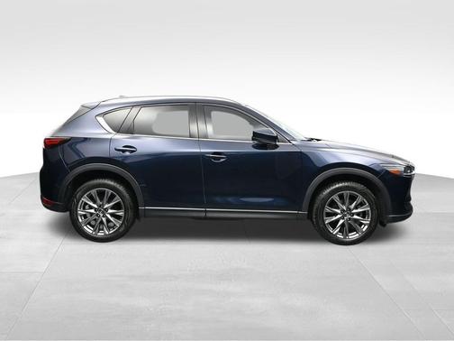Deep Crystal Blue Mica 2021 Mazda CX-5 Signature