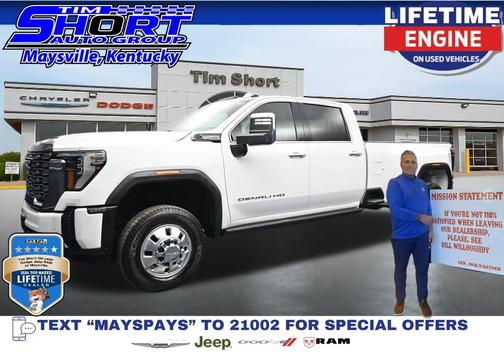 White 2024 GMC Sierra 3500 Denali