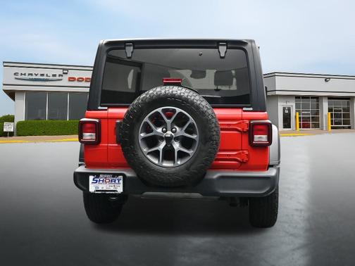 Firecracker Red Clearcoat 2024 Jeep Wrangler Sport S