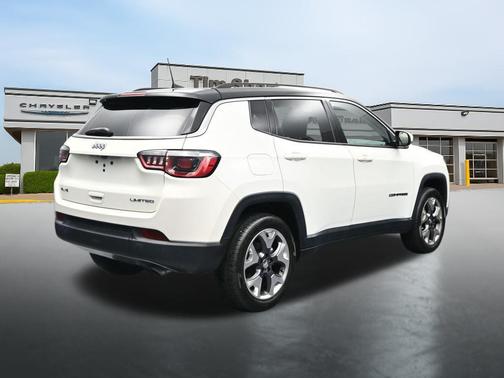 White Clearcoat 2020 Jeep Compass Limited