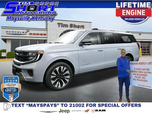 Gray Metallic 2025 Ford Expedition Max Platinum