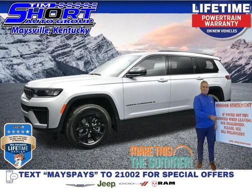 Silver Zynith 2026 Jeep Grand Cherokee L Altitude