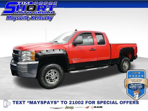 Victory Red 2008 Chevrolet Silverado 2500 LT1 H/D Extended Cab