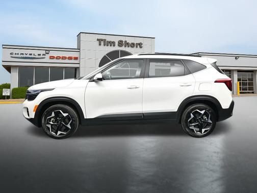 Snow White Pearl 2025 Kia Seltos EX