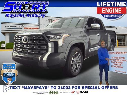 Magnetic Gray Metallic 2023 Toyota Tundra 1794 Edition