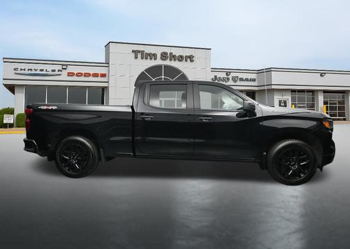 Black 2024 Chevrolet Silverado 1500 Custom