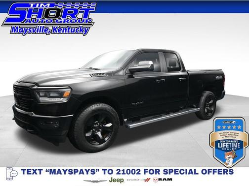 Diamond Black Crystal Pearlcoat 2019 RAM 1500 Big Horn
