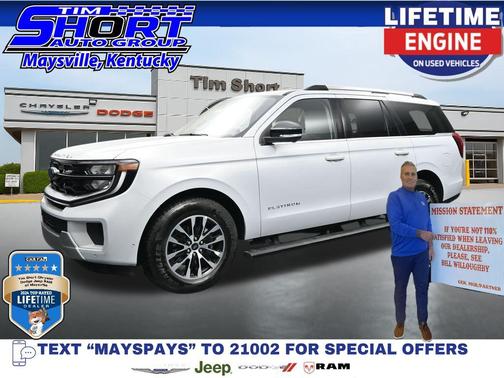 Silver Metallic 2025 Ford Expedition Platinum