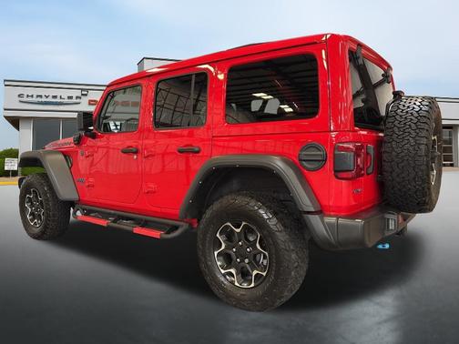 Firecracker Red Clearcoat 2023 Jeep Wrangler 4xe Rubicon