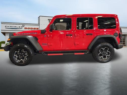 Firecracker Red Clearcoat 2023 Jeep Wrangler 4xe Rubicon