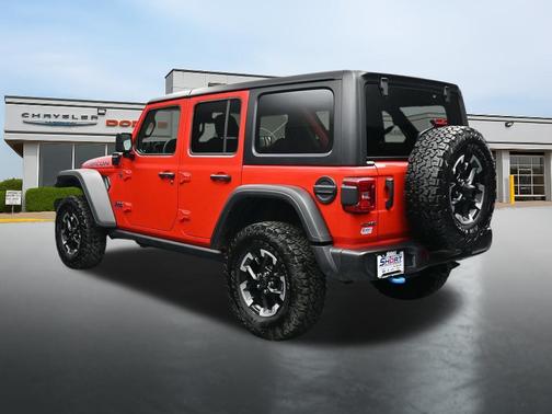 Firecracker Red Clearcoat 2025 Jeep Wrangler 4xe Rubicon