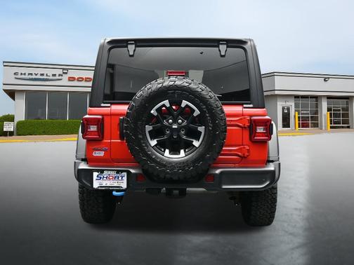 Firecracker Red Clearcoat 2025 Jeep Wrangler 4xe Rubicon