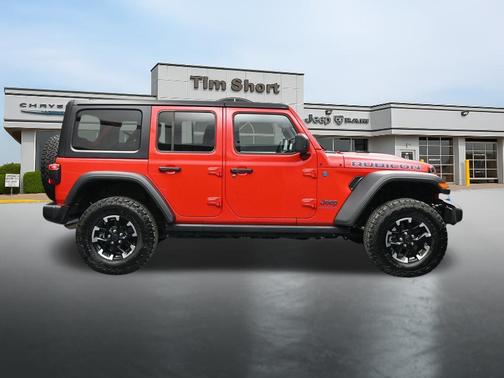Firecracker Red Clearcoat 2025 Jeep Wrangler 4xe Rubicon