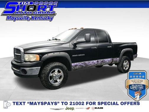 Black Clearcoat 2003 Dodge Ram 2500 Base