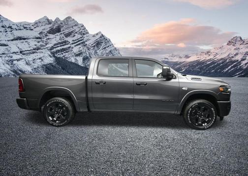 Granite Crystal Metallic Clearcoat 2026 RAM 1500 Big Horn/Lone Star