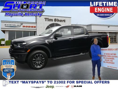 Shadow Black 2020 Ford Ranger XLT