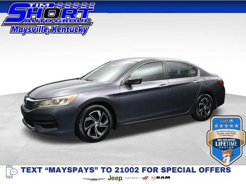 Modern Steel Metallic 2016 Honda Accord LX