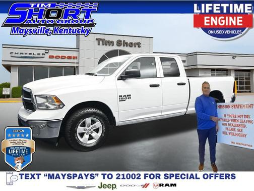 Bright White Clearcoat 2024 RAM 1500 Classic SLT