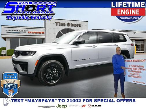Silver Zynith 2026 Jeep Grand Cherokee L Altitude