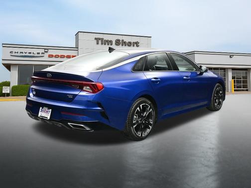 Sapphire Blue 2021 Kia K5 GT-Line