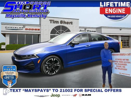 Sapphire Blue 2021 Kia K5 GT-Line