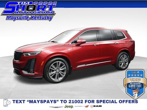 Infrared Tintcoat 2021 Cadillac XT6 Premium Luxury FWD