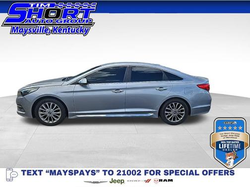 Shale Gray Metallic 2015 Hyundai SONATA Limited