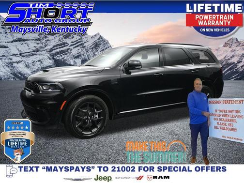 DB Black Clearcoat 2026 Dodge Durango GT Plus